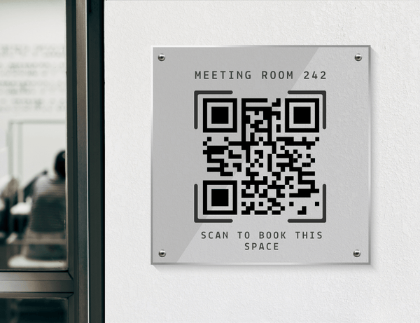 Qr Code Frame For Display Scan-Me - QR Code Frame (Acrylic) | For Homes Office, Shops, Meeting R ...