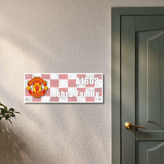 Sports Collection - Manchester United Name Plate IV (Acrylic)