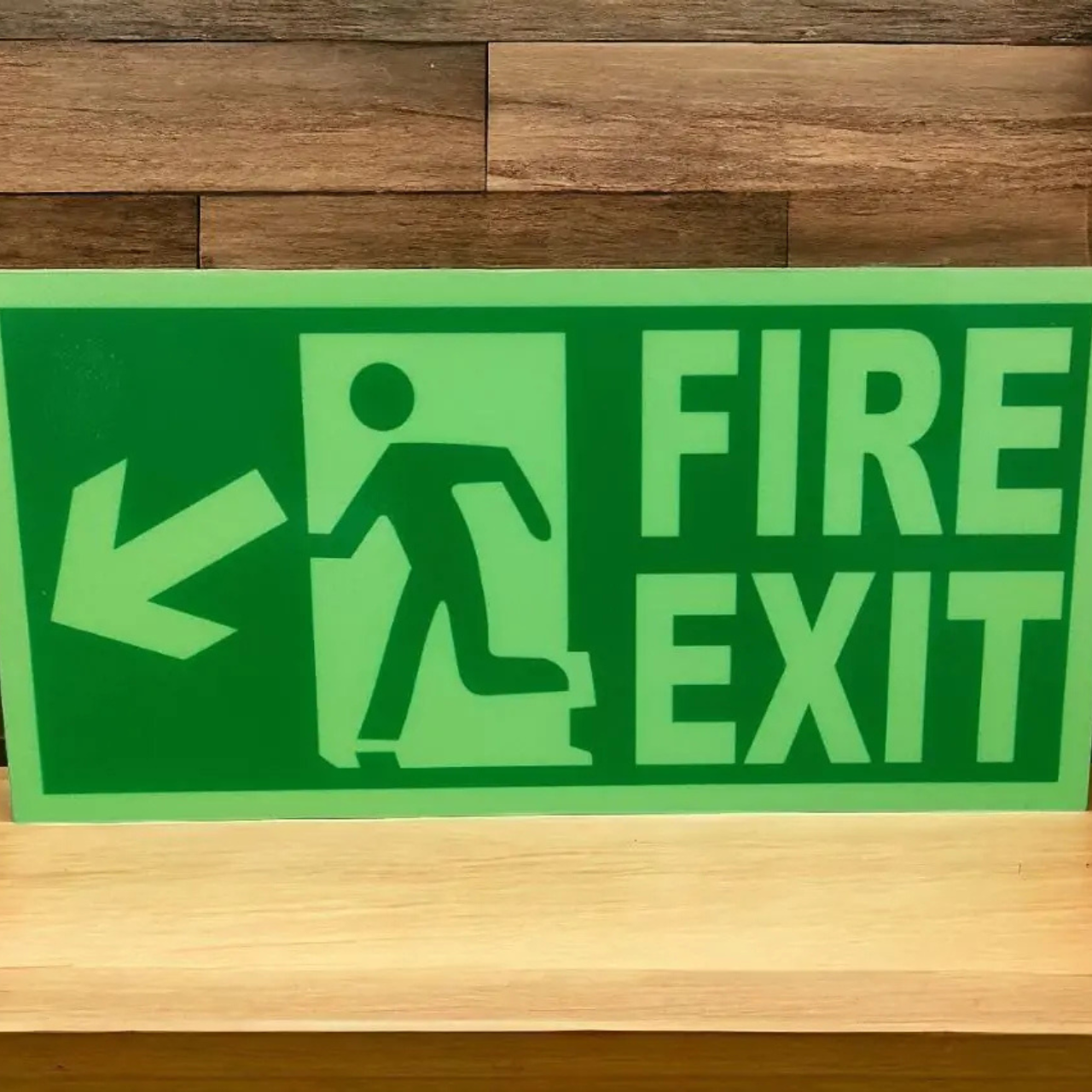 Night Glow Exit Signage (Sunboard)