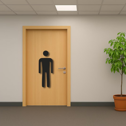 Washroom Signs, Utility Signage, Restroom Signs (Acrylic)