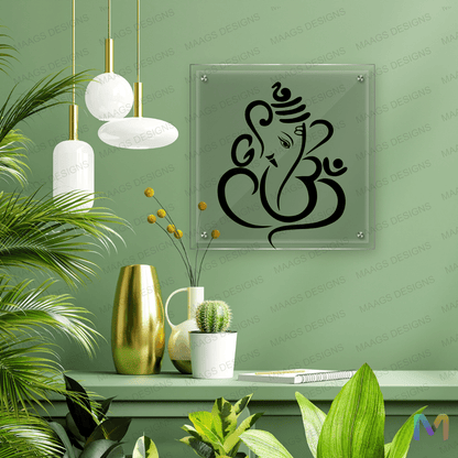 Crystal Clarity Collection - Ethnic - Shri Ganesha | Home Decoration with Positivity