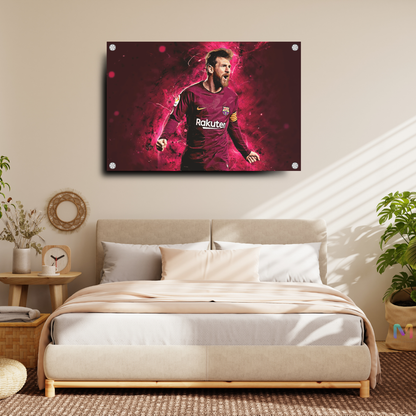 Lionel Messi - Football - Premium Sports Wall Art