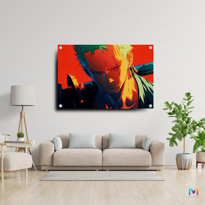 One Piece: Roronoa Zoro - Pirate Hunter - Premium Wall Art