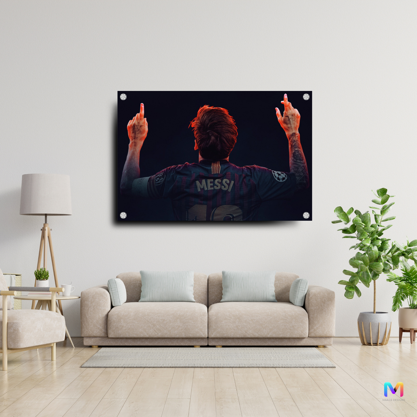Lionel Messi - Football - Premium Sport Wall Art