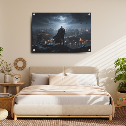 Batman: Comics - Dark Knight Arkham Warrior - Premium Wall Art