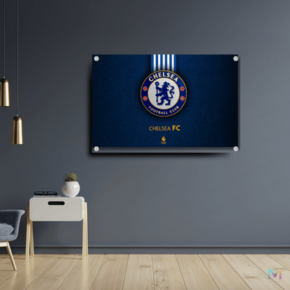 Chelsea - Football Club - Symbol (Premium Acrylic Wall Poster) | Football Wall Posters