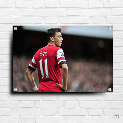 Ozil (Mesut Özil) - Football (Premium Acrylic Wall Poster) | Football Wall Posters