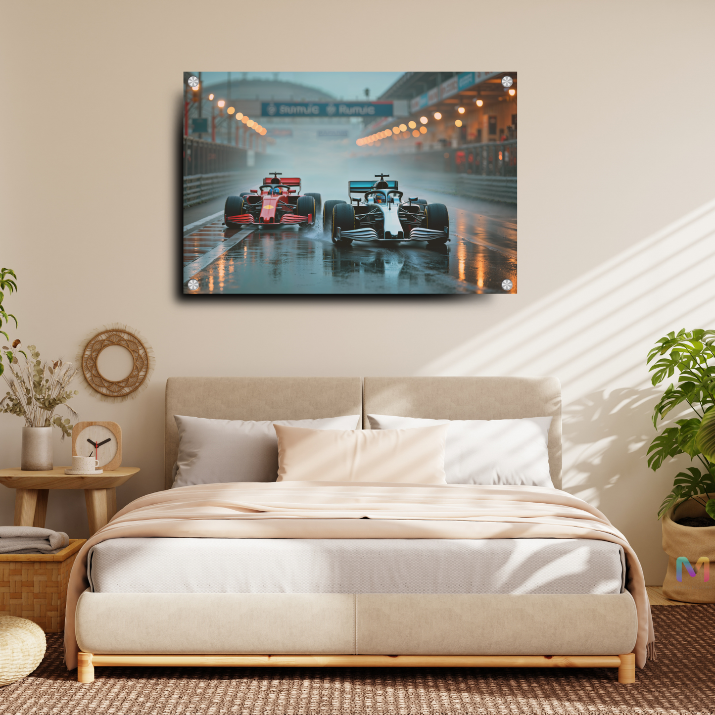 Formula 1 Racing: - Abstract - Premium Racing Wall Art