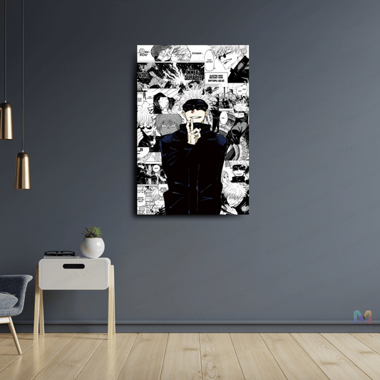 Maags Designs: Jujutsu Kaisen - Comic Strip (Premium Acrylic Wall Poster)