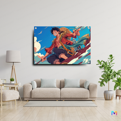 One Piece: Monkey D Luffy - Premium Wall Art