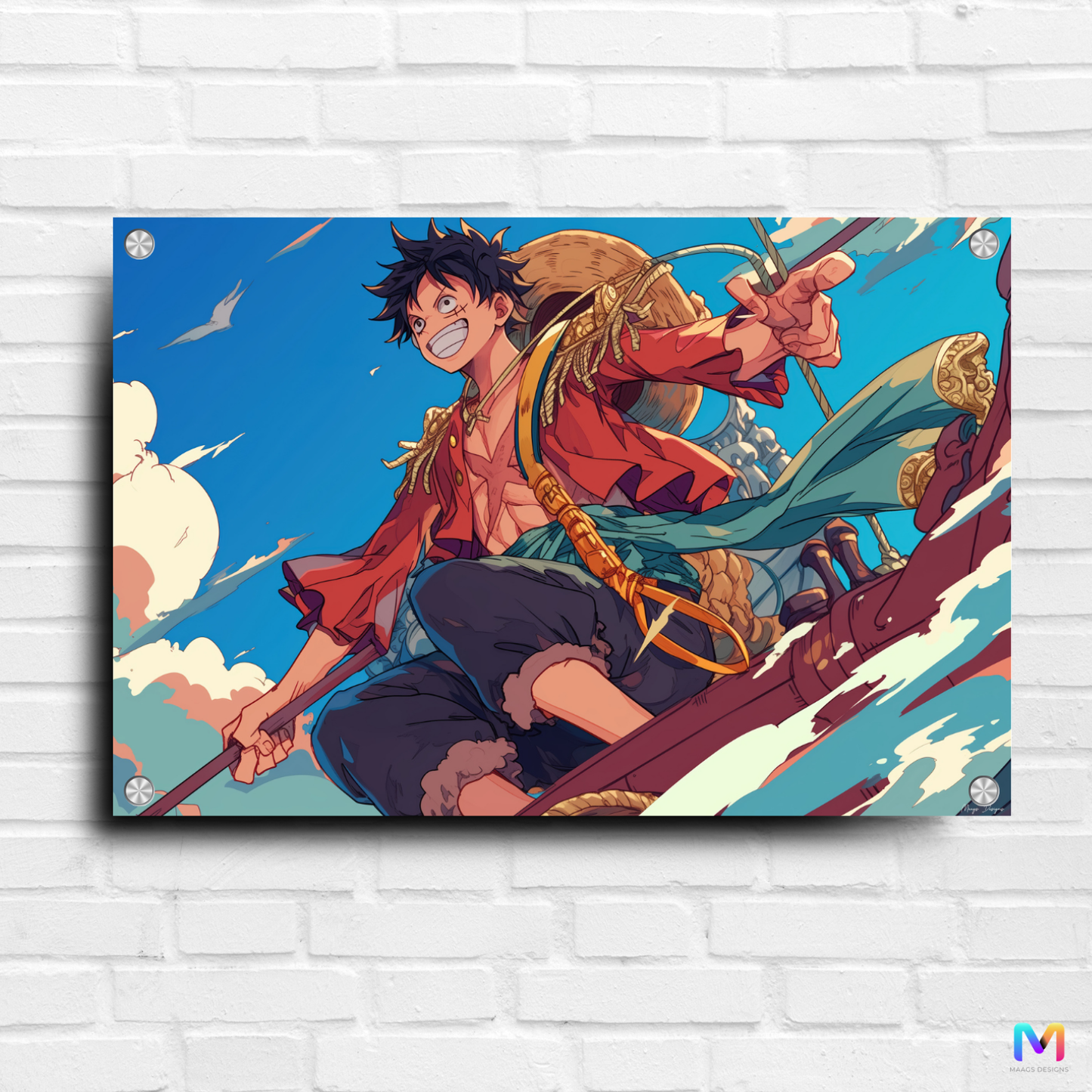 One Piece: Monkey D Luffy - Premium Wall Art