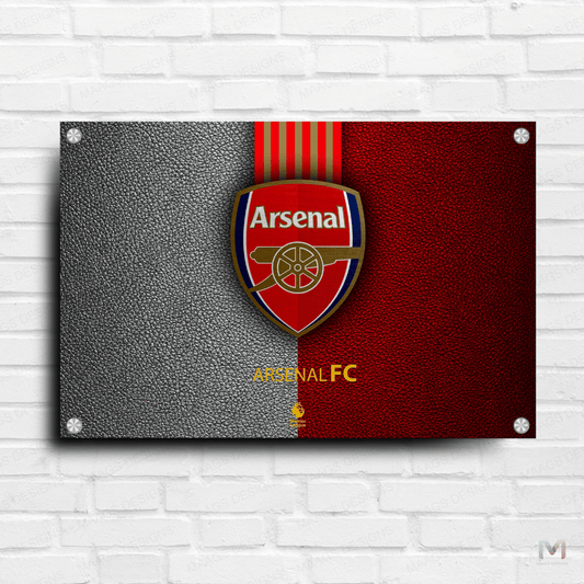 Arsenal - Football Club - Symbol (Premium Acrylic Wall Poster) | Football Wall Posters