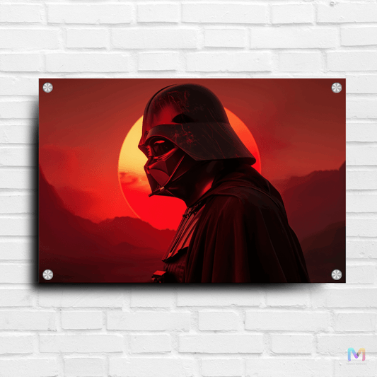 Darth Vader - Star Wars (Premium Acrylic Wall Poster) | Star Wars Wall Posters