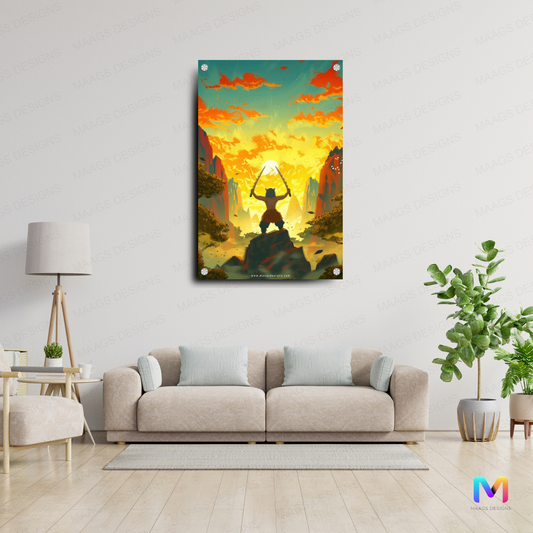 Maags Designs: Demon Slayer - Inosuke (Acrylic Wall Poster)