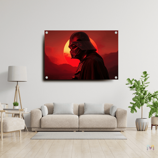 Maags Designs: Darth Vader - Star Wars (Premium Acrylic Wall Poster) | Star Wars Wall Posters