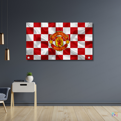 Maags Designs: Manchester United - Football Club - II (Premium Acrylic Wall Poster) | Football Wall Posters