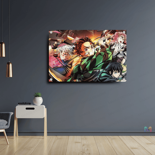 Maags Designs: Demon Slayer - To The Swordsmith Village (Premium Acrylic Wall Poster)