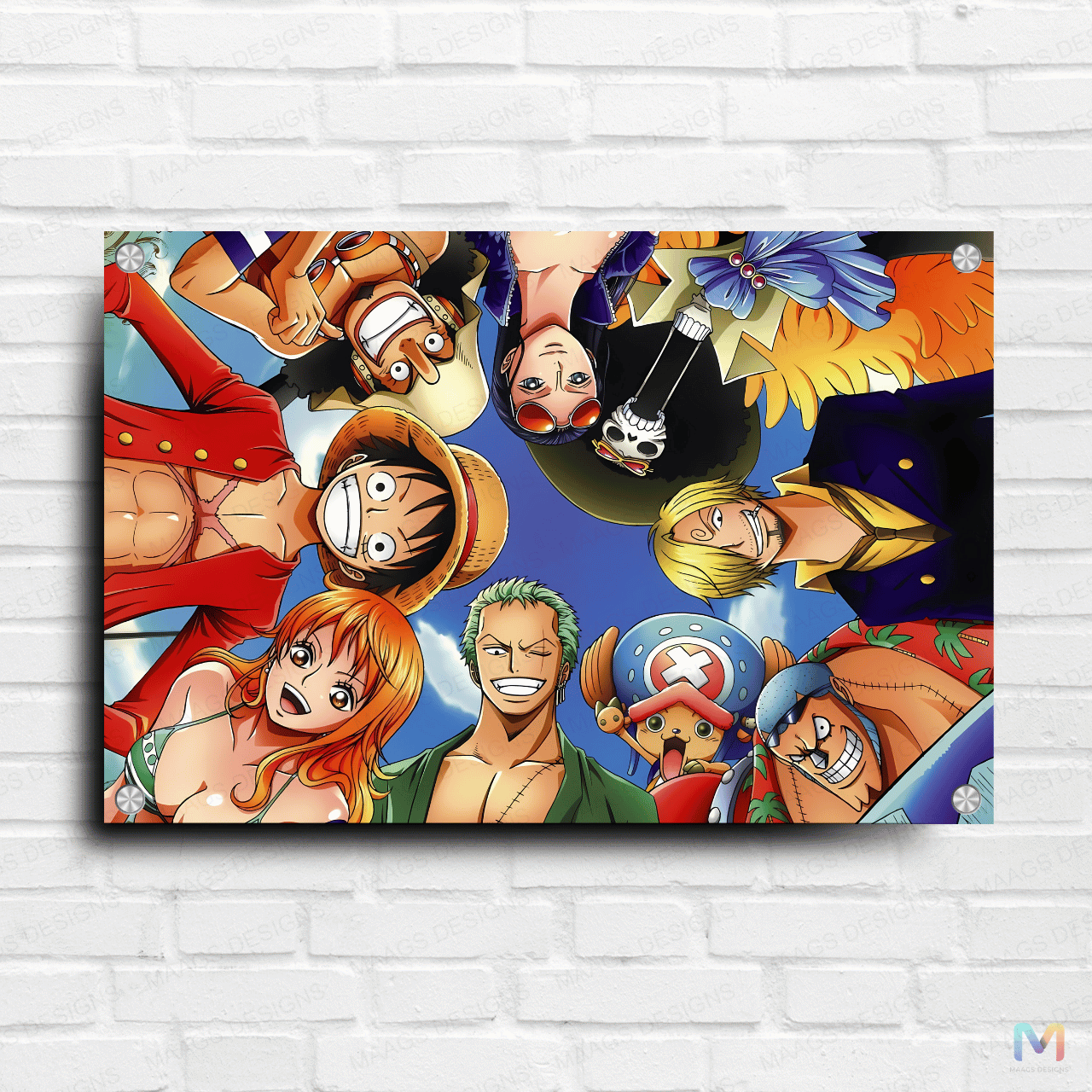 One Piece: Straw Hats United - Premium Wall Art