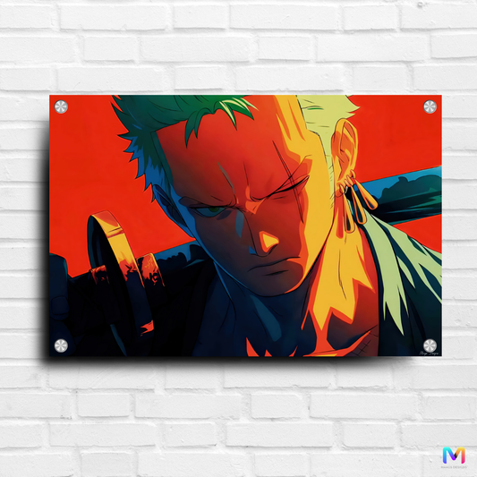 One Piece: Roronoa Zoro - Pirate Hunter - Premium Wall Art