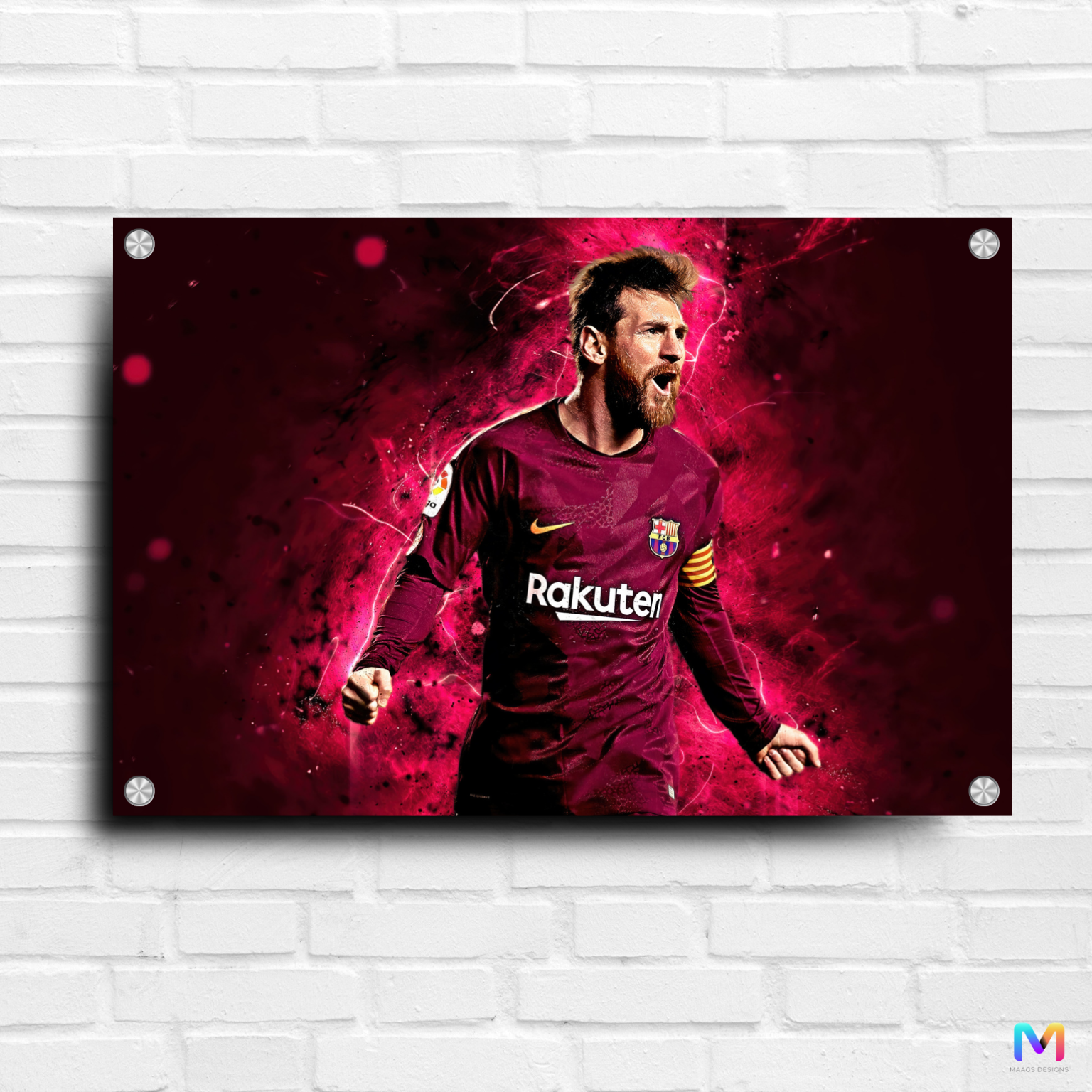 Lionel Messi - Football - Premium Sports Wall Art