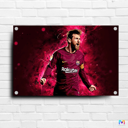 Lionel Messi - Football - Premium Sports Wall Art