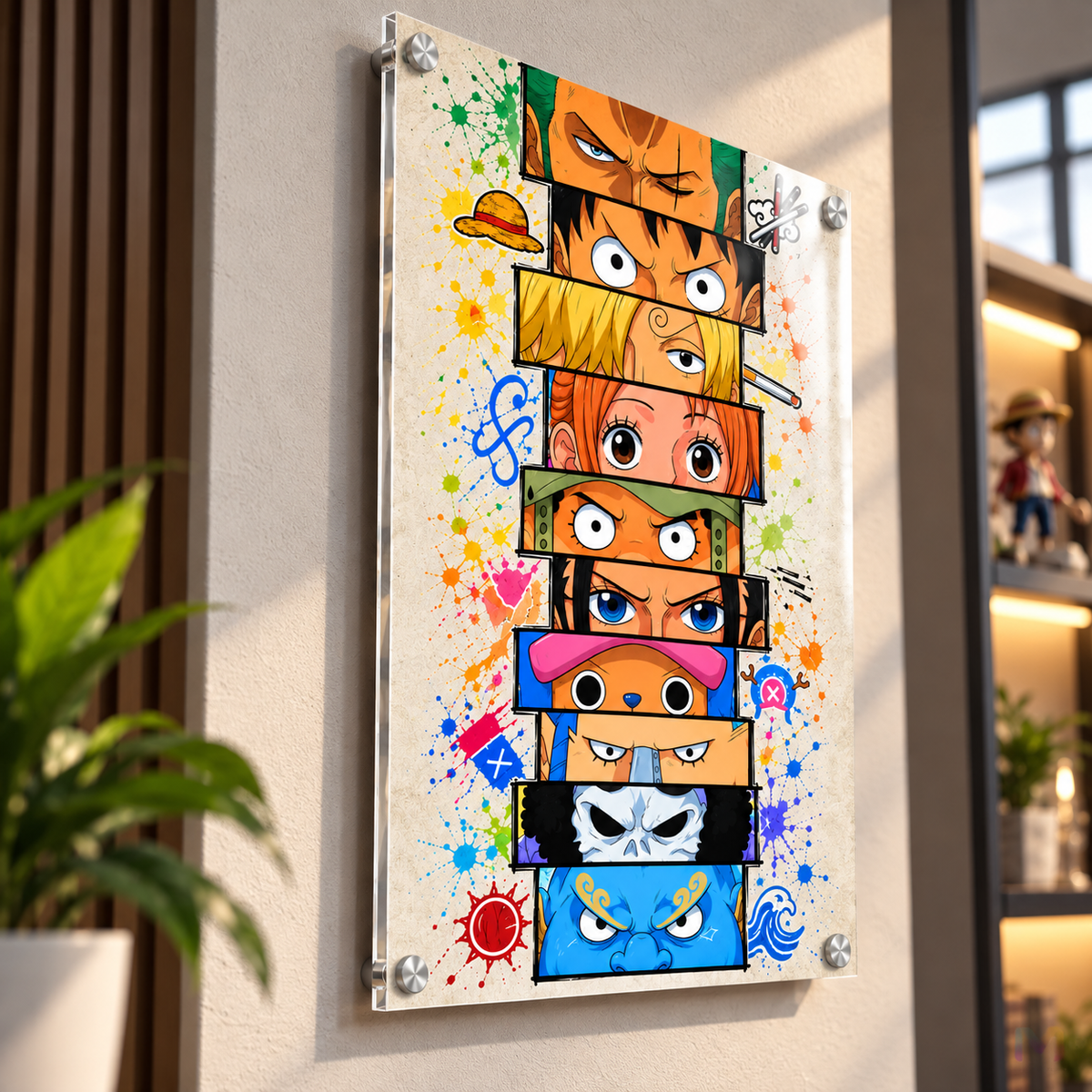 One Piece: Straw Hats Merry - Premium Wall Art
