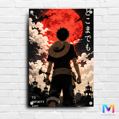 One Piece: Luffy - Dawn - Premium Wall Art