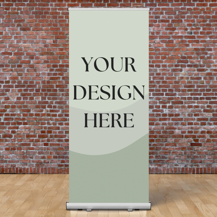 Promotional Standee, Roll-Up Standee, Retractable Banner – Maags Designs