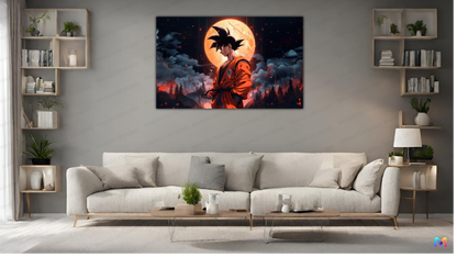 Goku - Ascension - Dragonball Z (Premium Acrylic Glass Wall Poster)