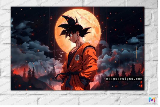 Goku - Ascension - Dragonball Z (Premium Acrylic Glass Wall Poster)