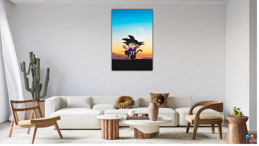 Maags Designs: Goku Kid - DragonBall Z (Premium Acrylic Wall Poster)