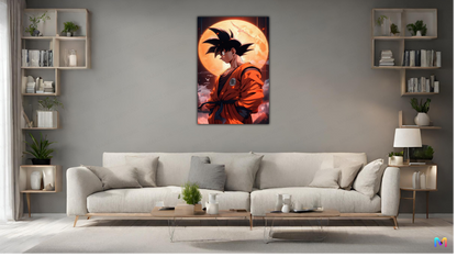 Goku - Ascension - Dragonball Z (Premium Acrylic Glass Wall Poster)
