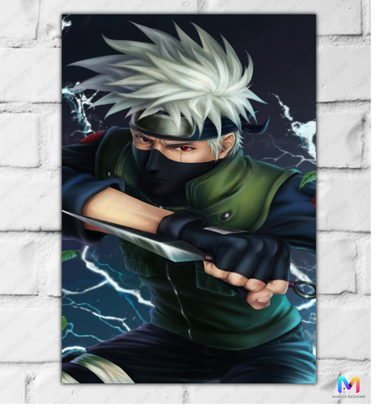 Kakashi Hatake - Naruto (Acrylic Poster)