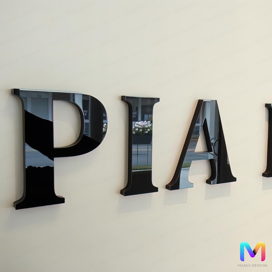 Premium Custom Acrylic Name Sign