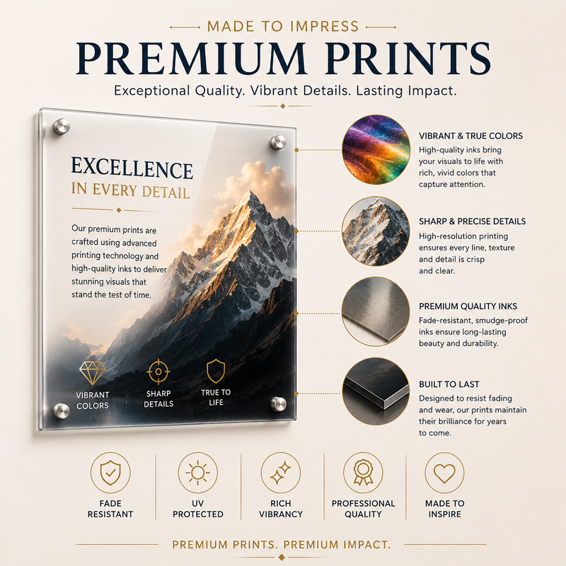 Premium Quality Print